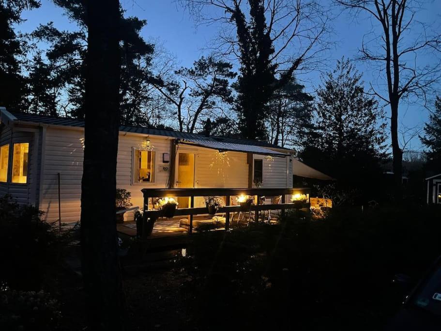 Knus Chalet Midden In De Bossen Nunspeet Ngoại thất bức ảnh